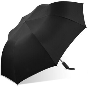 slide 1 of 1, 56In Auto Golf Black Umbrella, 1 ct