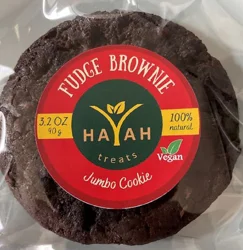 Hayah Treats Fudge Brownie Cookie 3.2Oz
