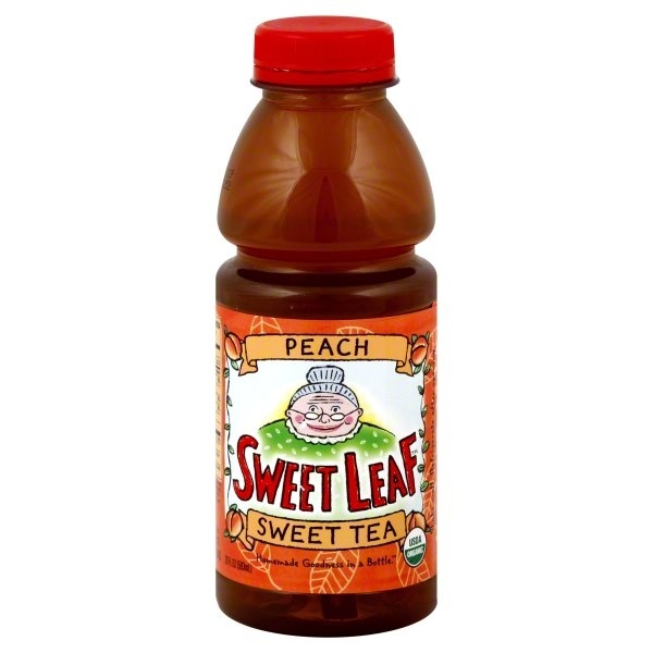 slide 1 of 1, SweetLeaf Peach Sweet Tea, 20 oz