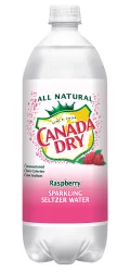Canada Dry Raspberry Seltzer - 1 liter