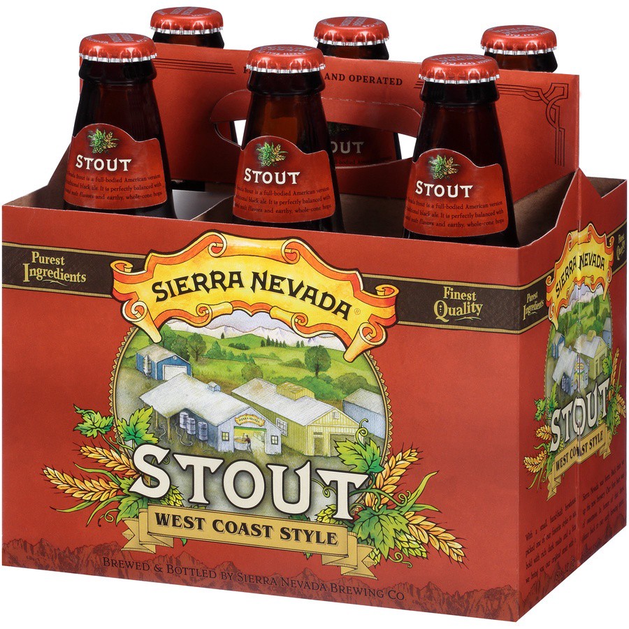 slide 4 of 6, Sierra Nevada Stout, 6 ct; 12 fl oz