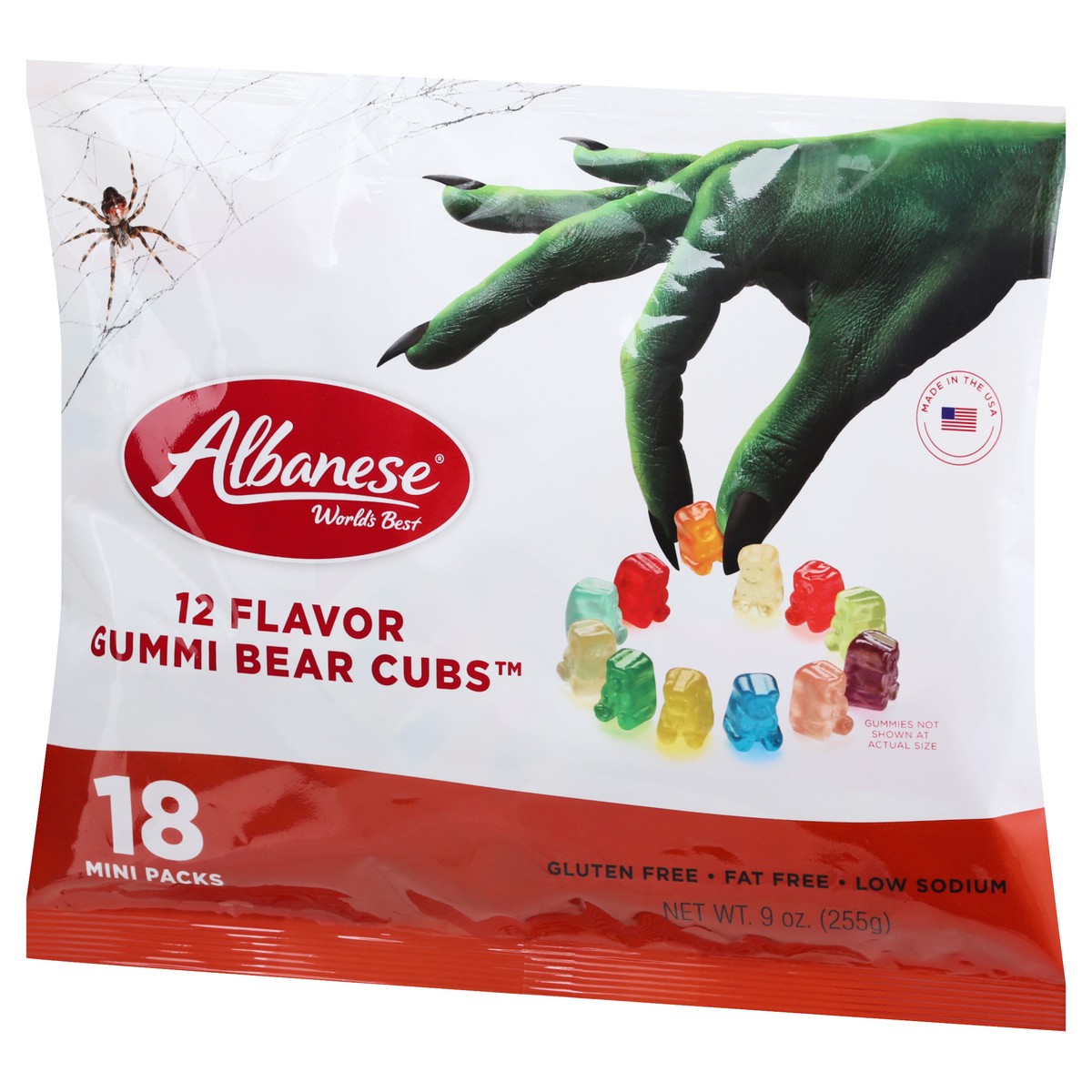 slide 13 of 13, Albanese Mini Packs 12 Flavor Gummi Bear Cubs 18 ea, 9 oz