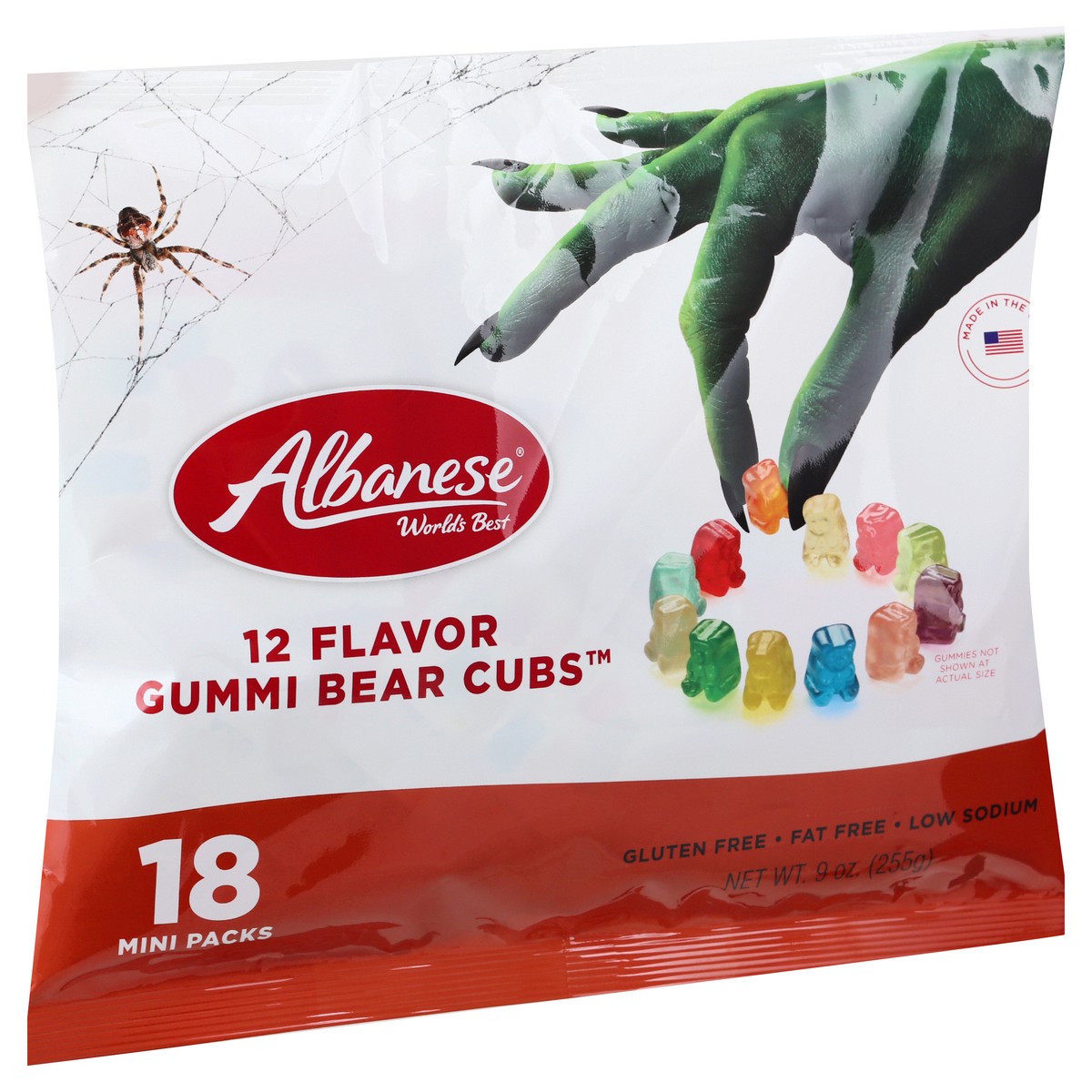 slide 2 of 13, Albanese Mini Packs 12 Flavor Gummi Bear Cubs 18 ea, 9 oz