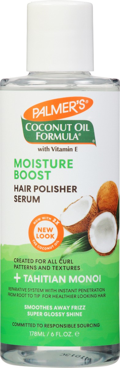 slide 3 of 12, Palmer's Coconut Oil Formula Moisture Boost Hair Polisher Serum 6 fl oz, 6 fl oz