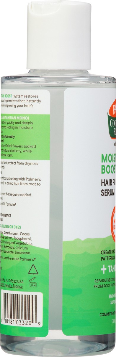 slide 5 of 12, Palmer's Coconut Oil Formula Moisture Boost Hair Polisher Serum 6 fl oz, 6 fl oz