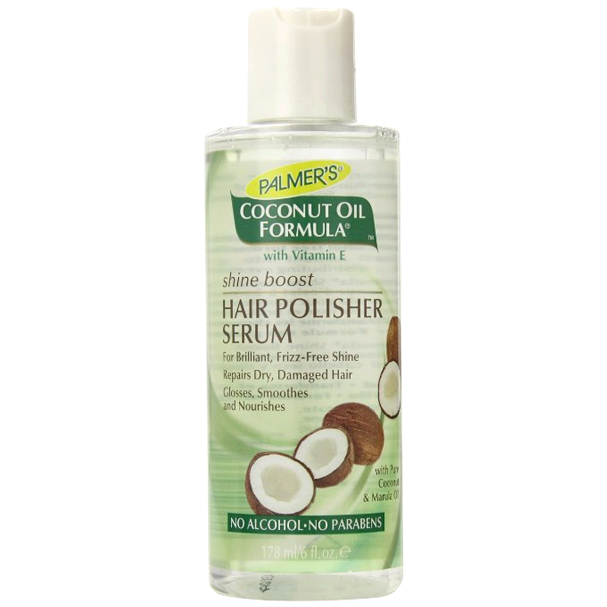 slide 1 of 2, Palmer's Coconut Oil Formula Hair Polisher Serum, 6 fl oz