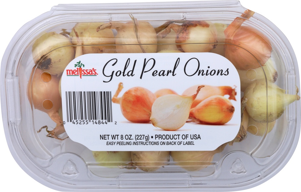 slide 1 of 1, Melissa's Gold Pearl Onions, 8 oz