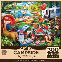 Masterpieces Campside - Little Rascals 300 Piece EZ Grip Puzzle