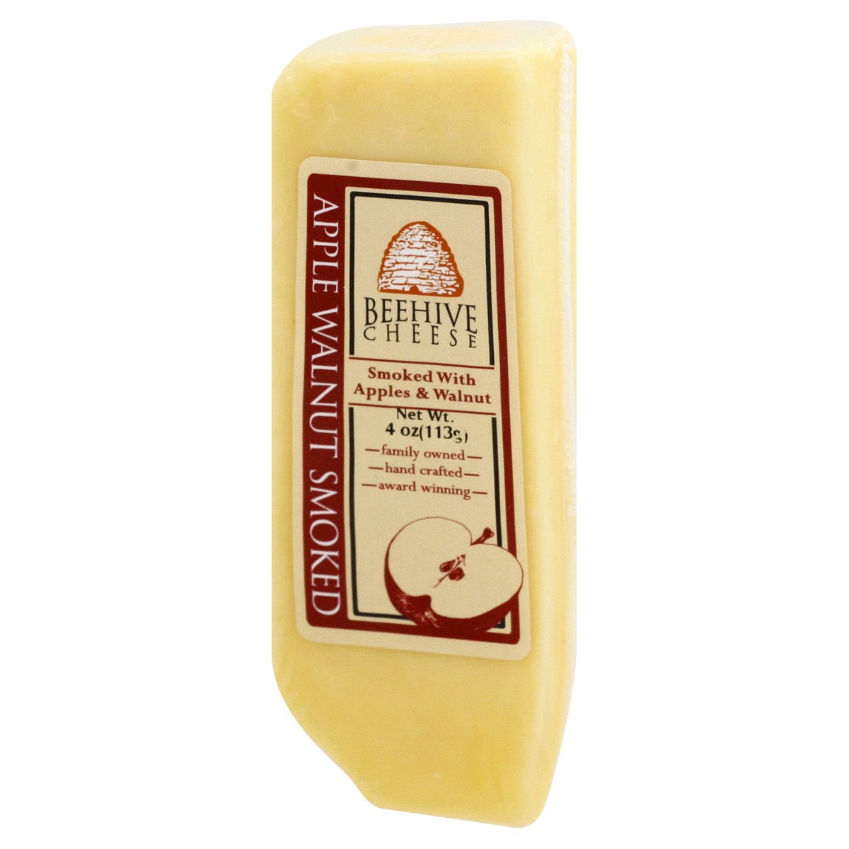 slide 9 of 9, Beehive Cheese Apple Walnut Smoked Cheese 4 oz, 4 oz