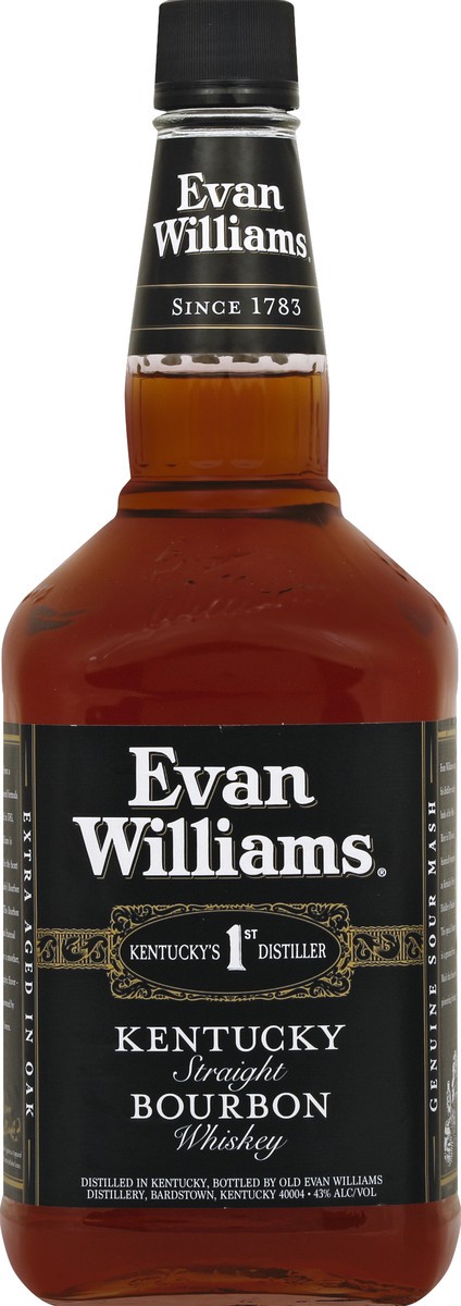 slide 2 of 3, Evan Williams Black, 1750 ml, 1750 ml