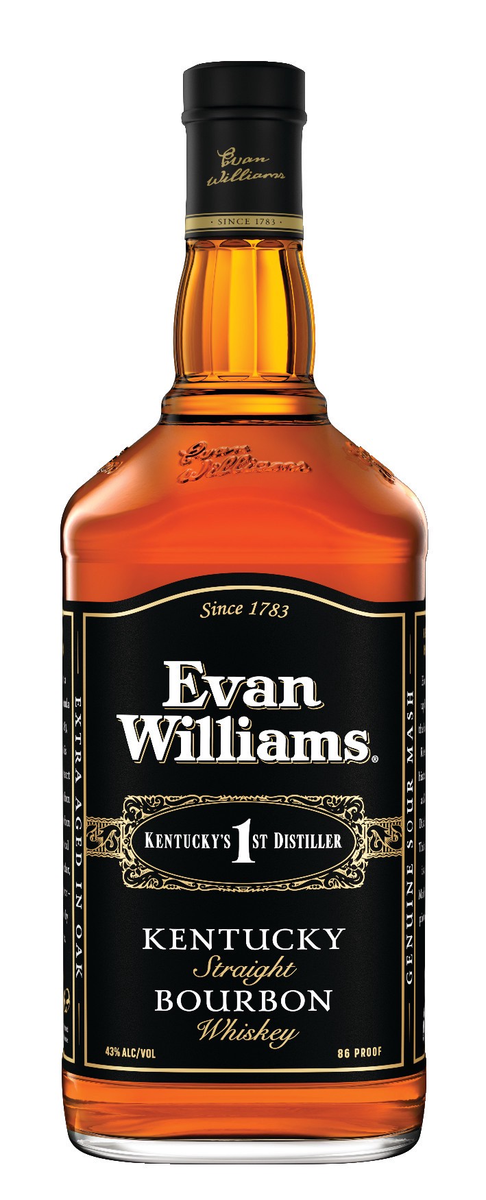 slide 1 of 3, Evan Williams Black, 1750 ml, 1750 ml