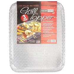 Osc 16x12 Disp Grill Topper - 3 CT