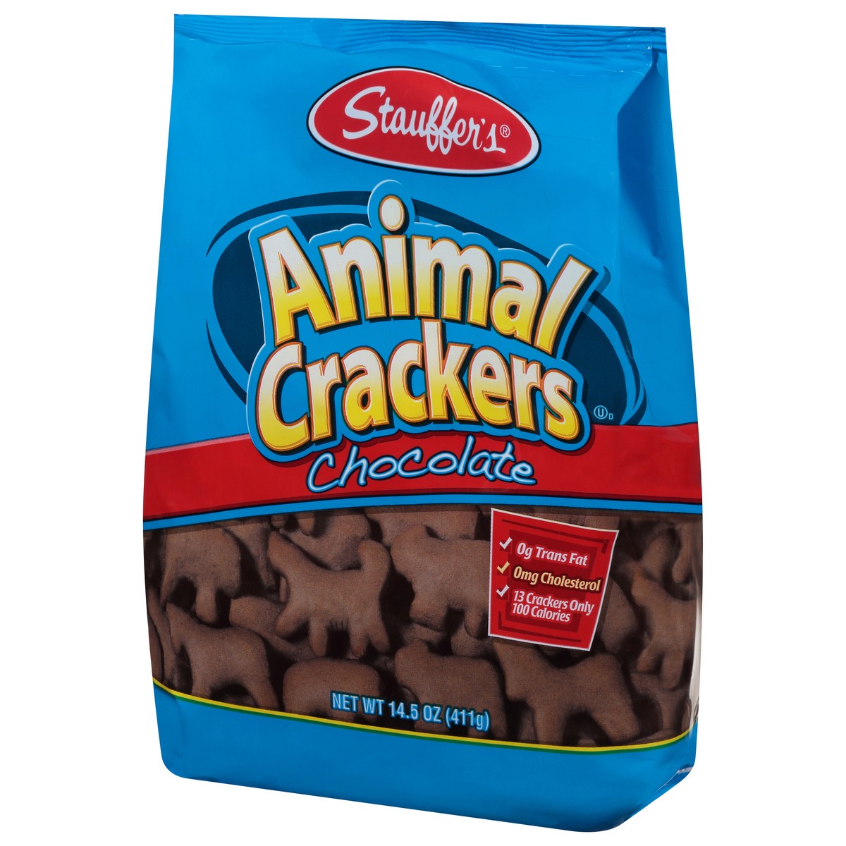 slide 2 of 9, Stauffer's Chocolate Animal Crackers 14.5 oz, 14.5 oz