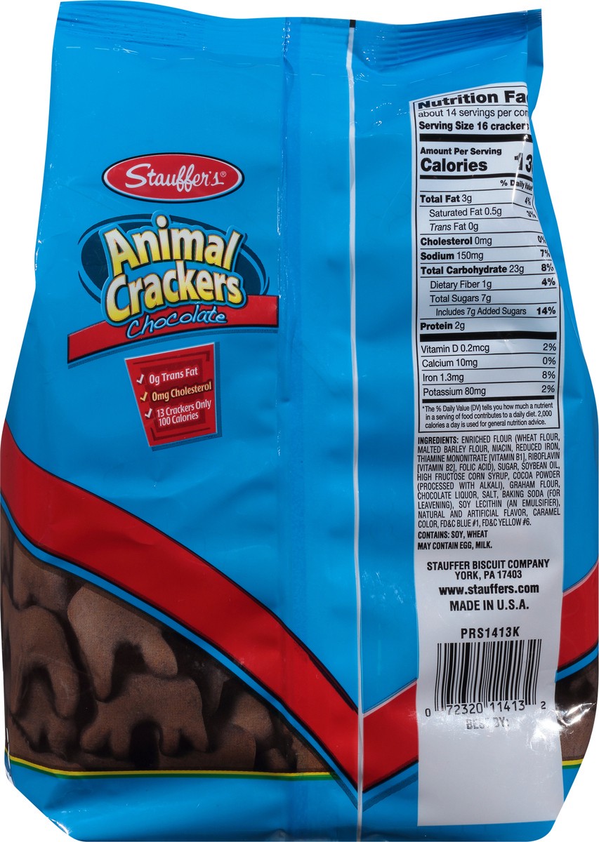 slide 5 of 9, Stauffer's Chocolate Animal Crackers 14.5 oz, 14.5 oz