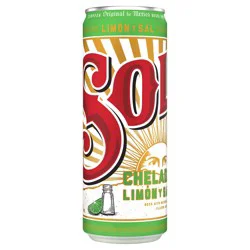 Sol Chelada Limon Y Sal Beer
