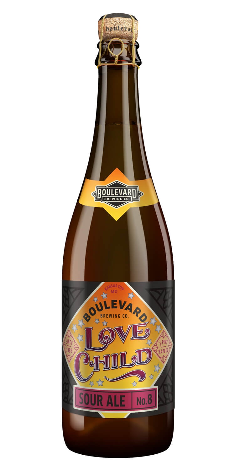 slide 1 of 1, Boulevard Brewing Co. Love Child Sour Ale No. 8, 25.4 oz