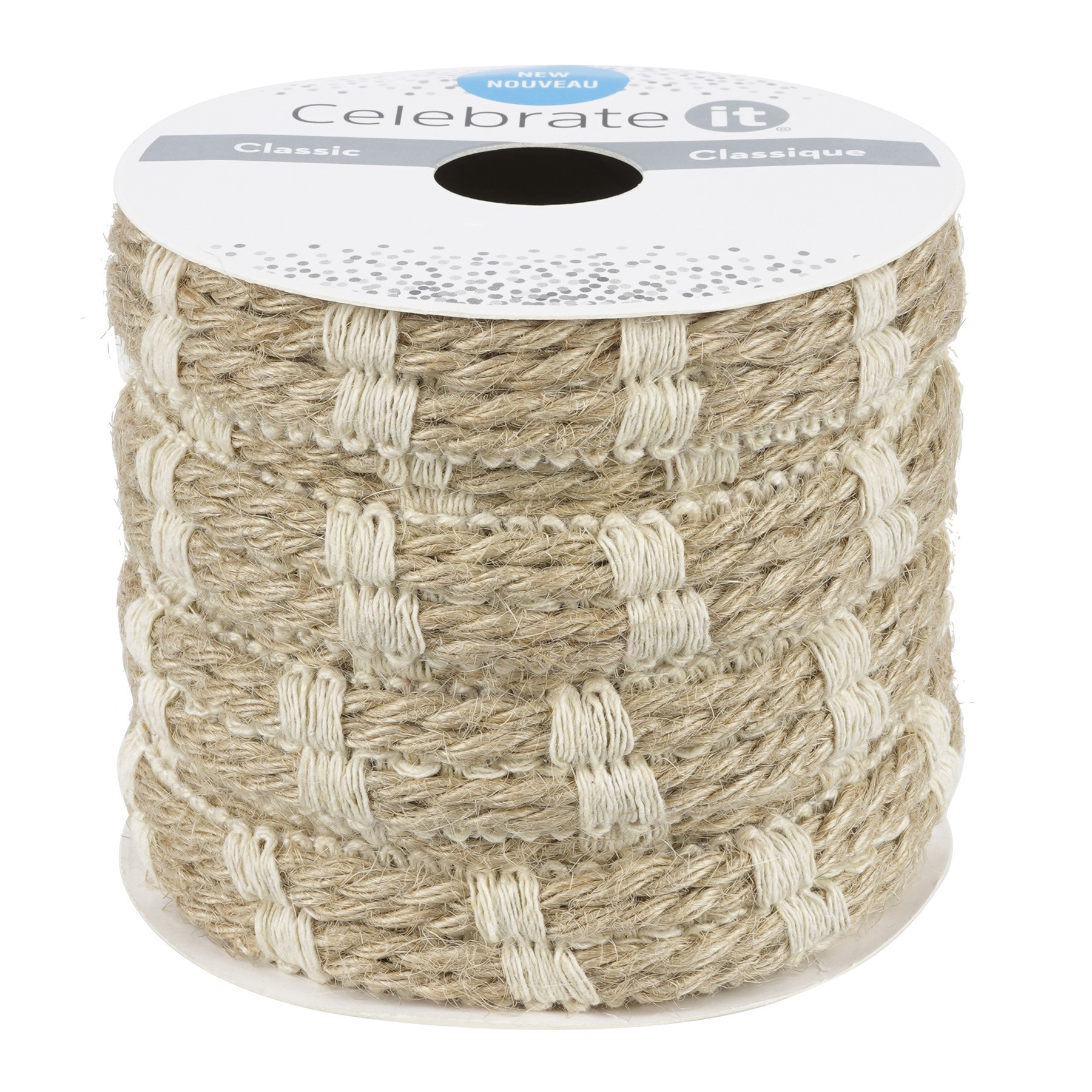 slide 6 of 6, 1/2" X 3yd. Jute Trim By Celebrate It, 1/2 in x 3 yd