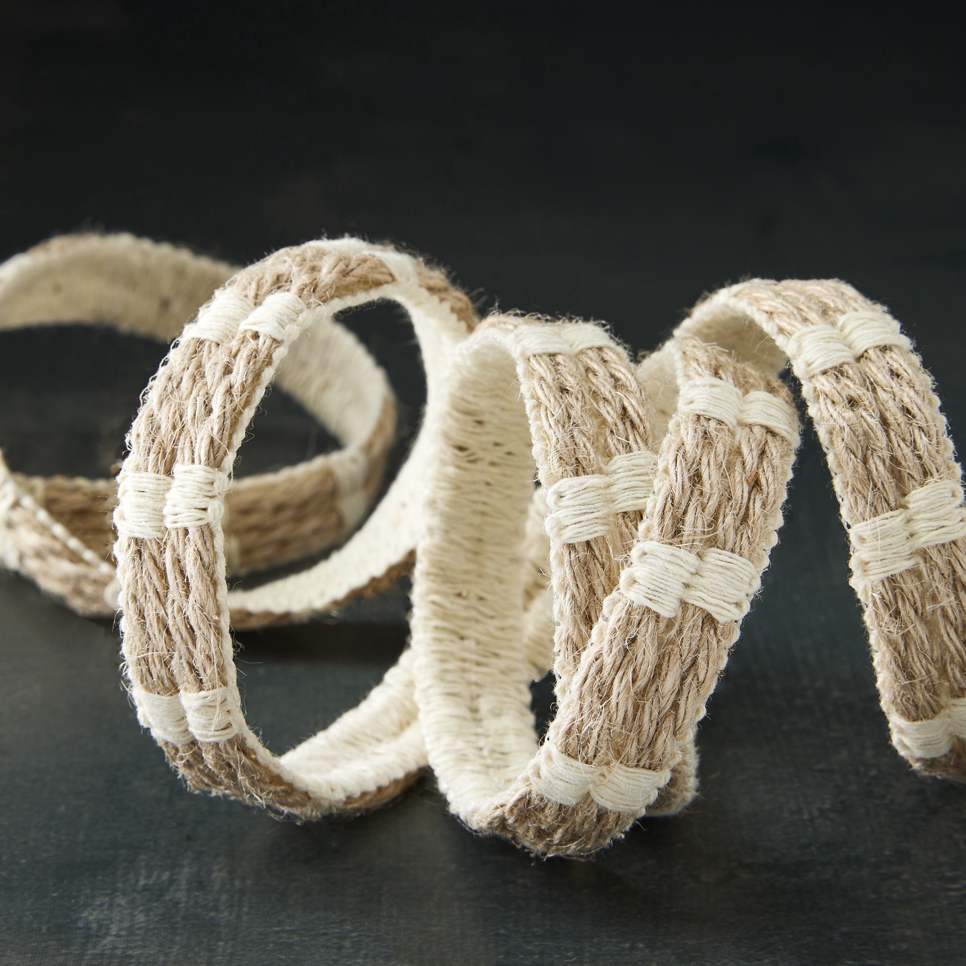 slide 5 of 6, 1/2" X 3yd. Jute Trim By Celebrate It, 1/2 in x 3 yd