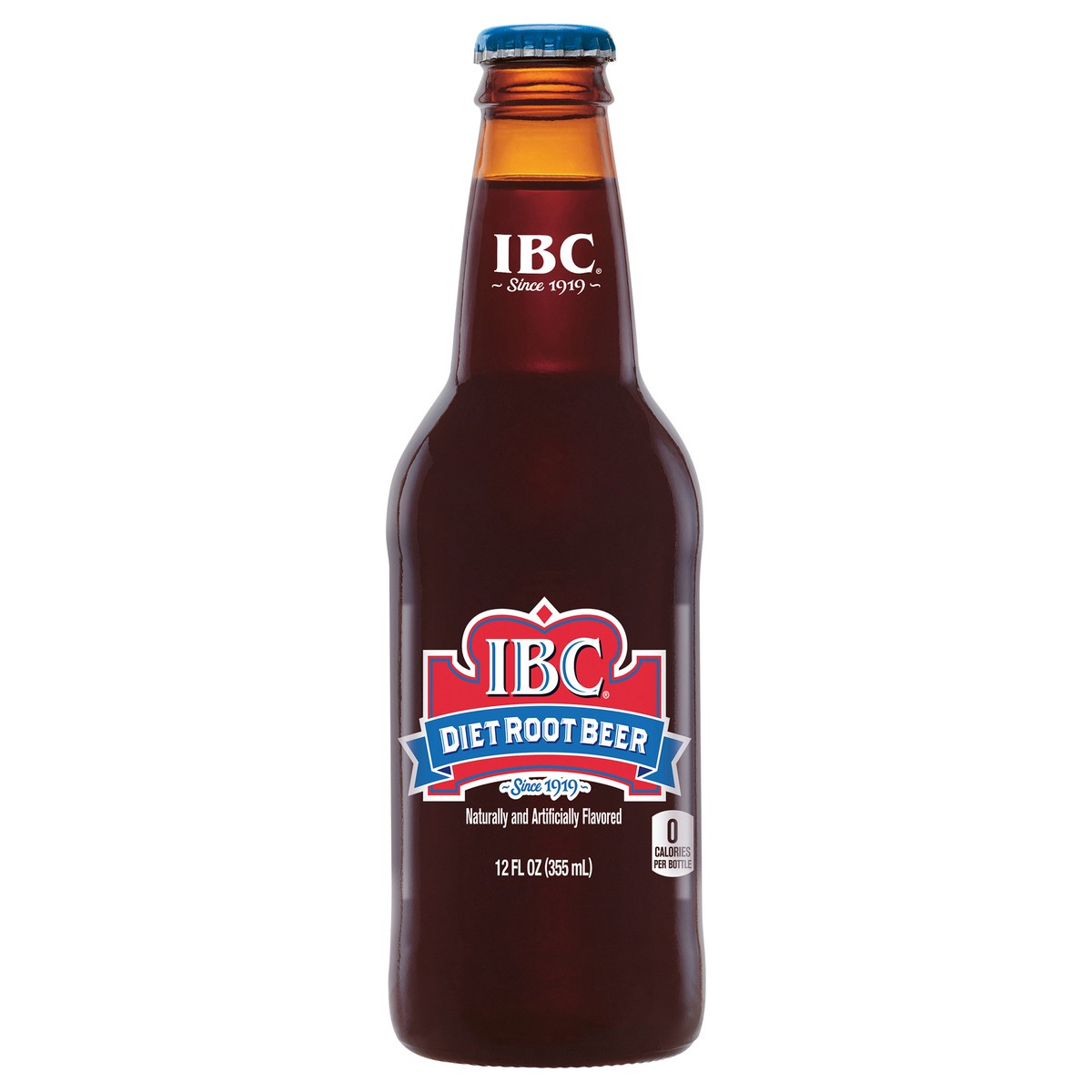 slide 3 of 7, IBC Diet IBC Root Beer Soda- 12 fl oz, 12 fl oz