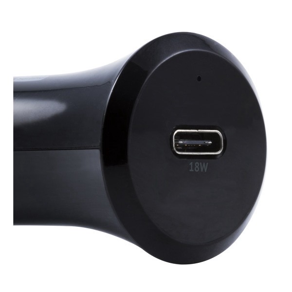 slide 3 of 3, Ativa Usb-C Car Charger, Black, 45867, 1 ct