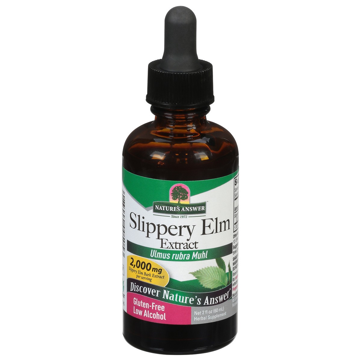 slide 2 of 4, Nature's Answer 2000 mg Slippery Elm Extract 2 fl oz, 2 fl oz
