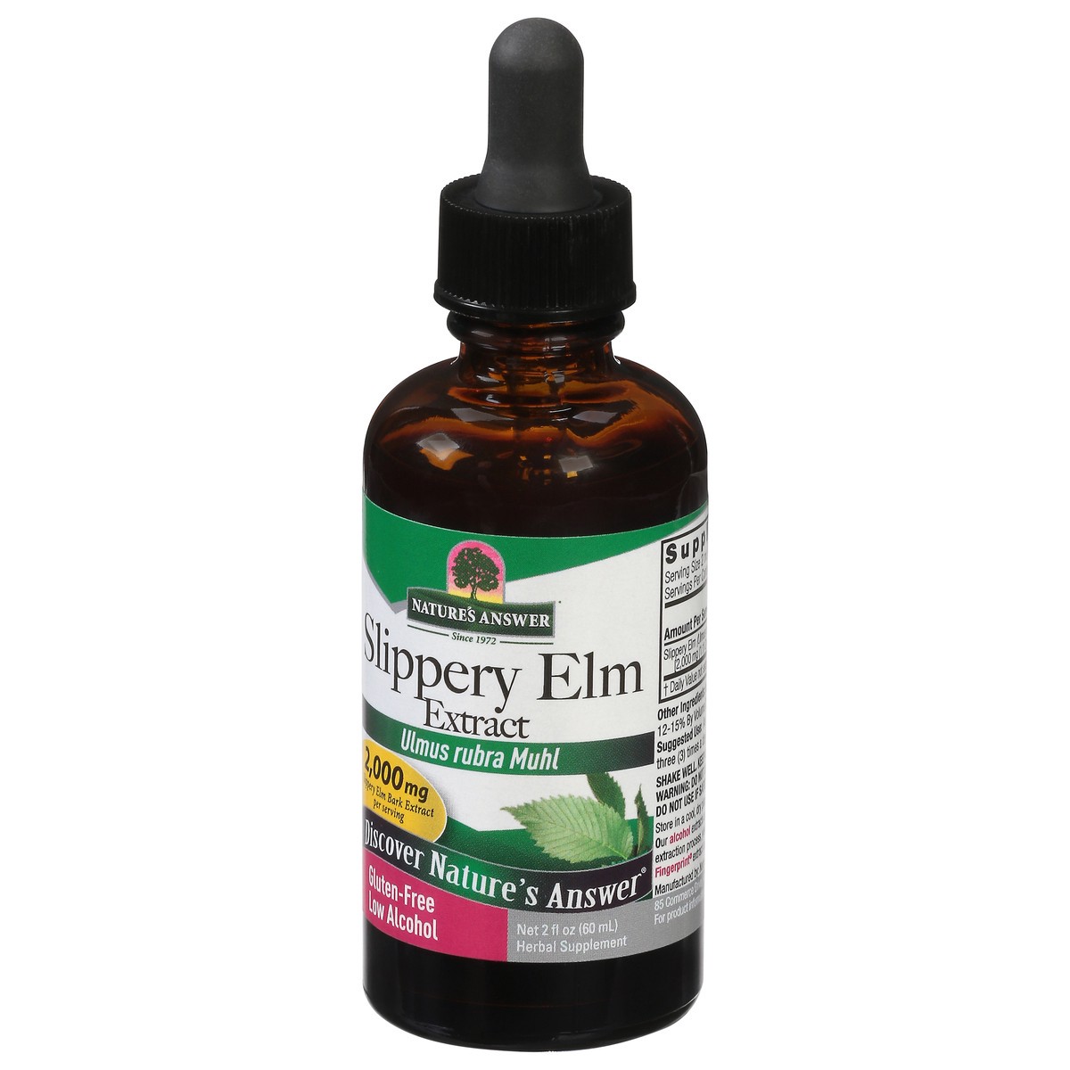 slide 3 of 4, Nature's Answer 2000 mg Slippery Elm Extract 2 fl oz, 2 fl oz