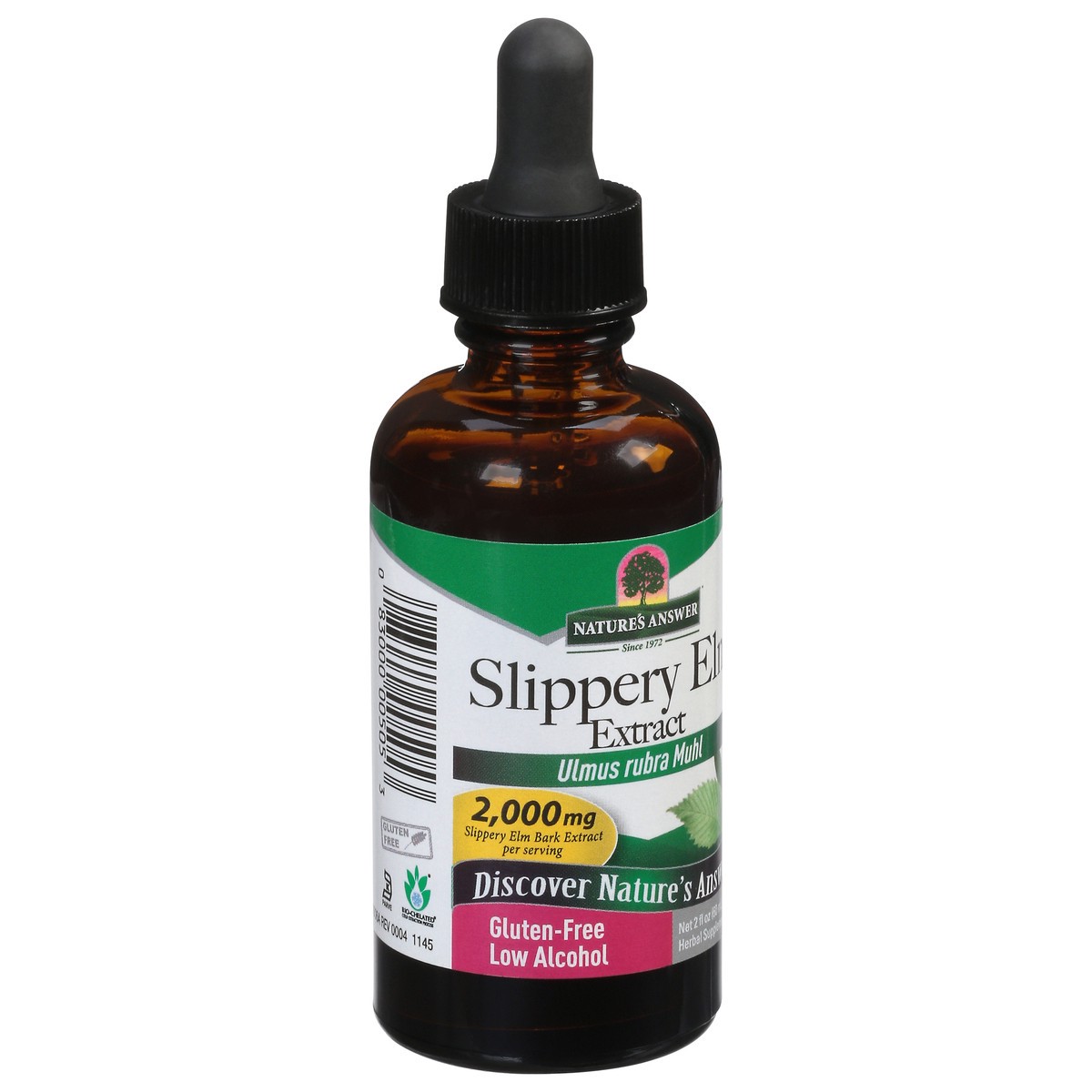 slide 4 of 4, Nature's Answer 2000 mg Slippery Elm Extract 2 fl oz, 2 fl oz