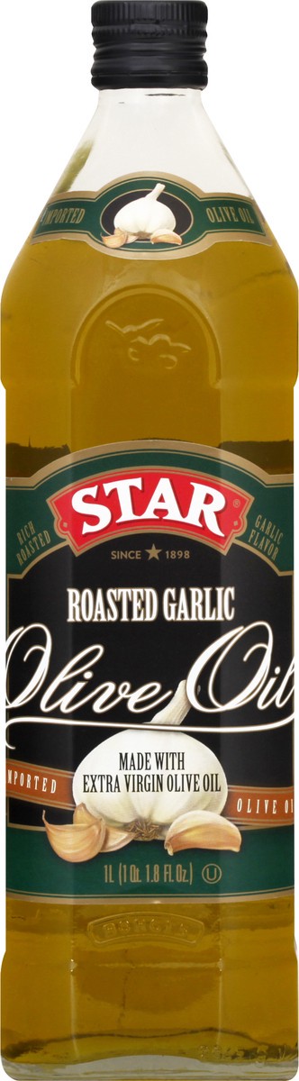slide 6 of 10, STAR Extra Virgin Roasted Garlic Olive Oil 1 lt, 1 l