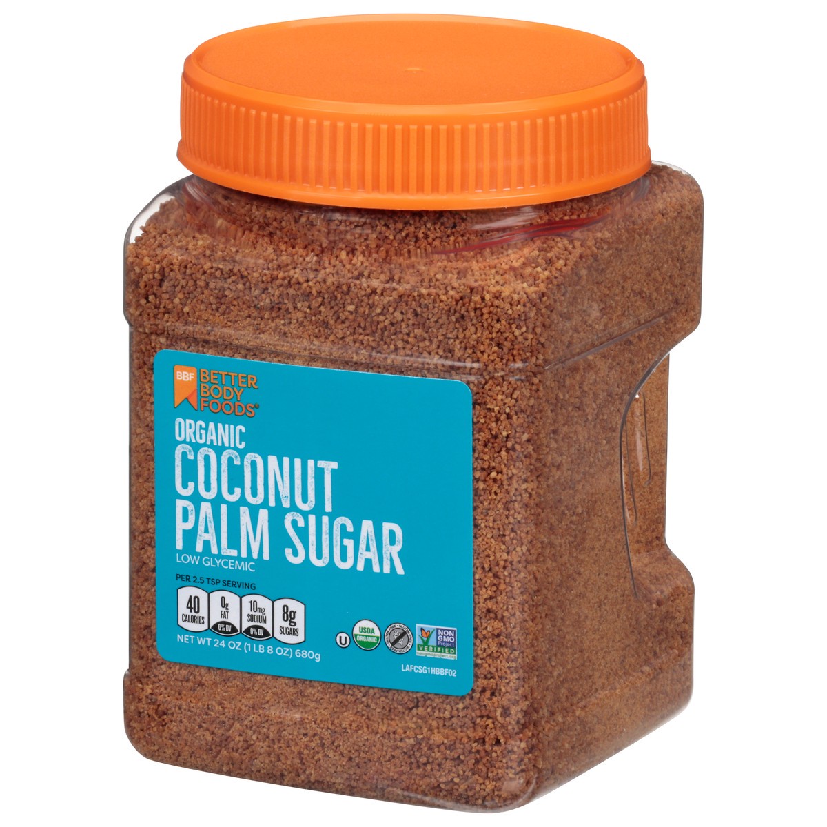 slide 2 of 14, BetterBody Foods Organic Coconut Palm Sugar 24 oz, 24 oz