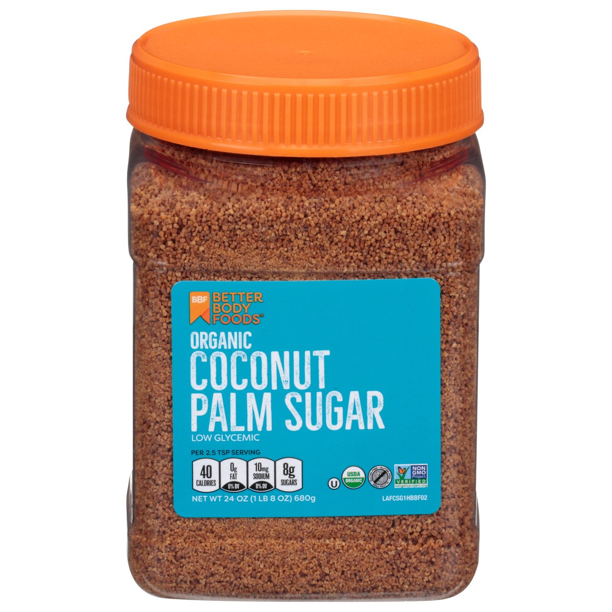 slide 1 of 14, BetterBody Foods Organic Coconut Palm Sugar 24 oz, 24 oz