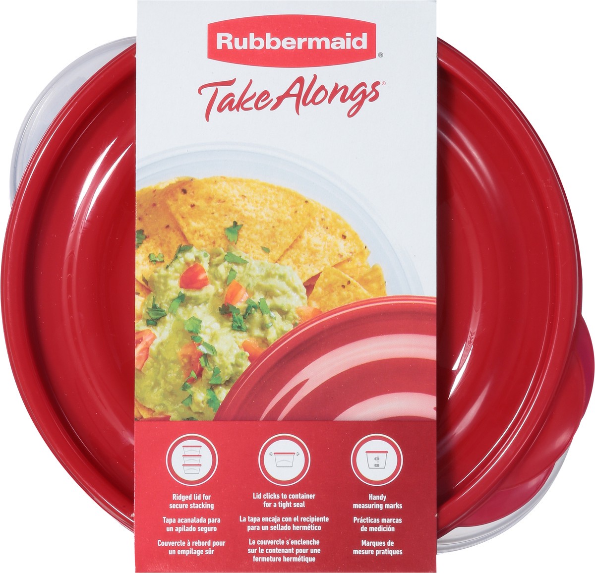 slide 9 of 9, Rubbermaid Take Alongs Medium Bowls, 3 ct; 50 oz