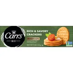 Carr's Crackers, Rosemary, 5 oz