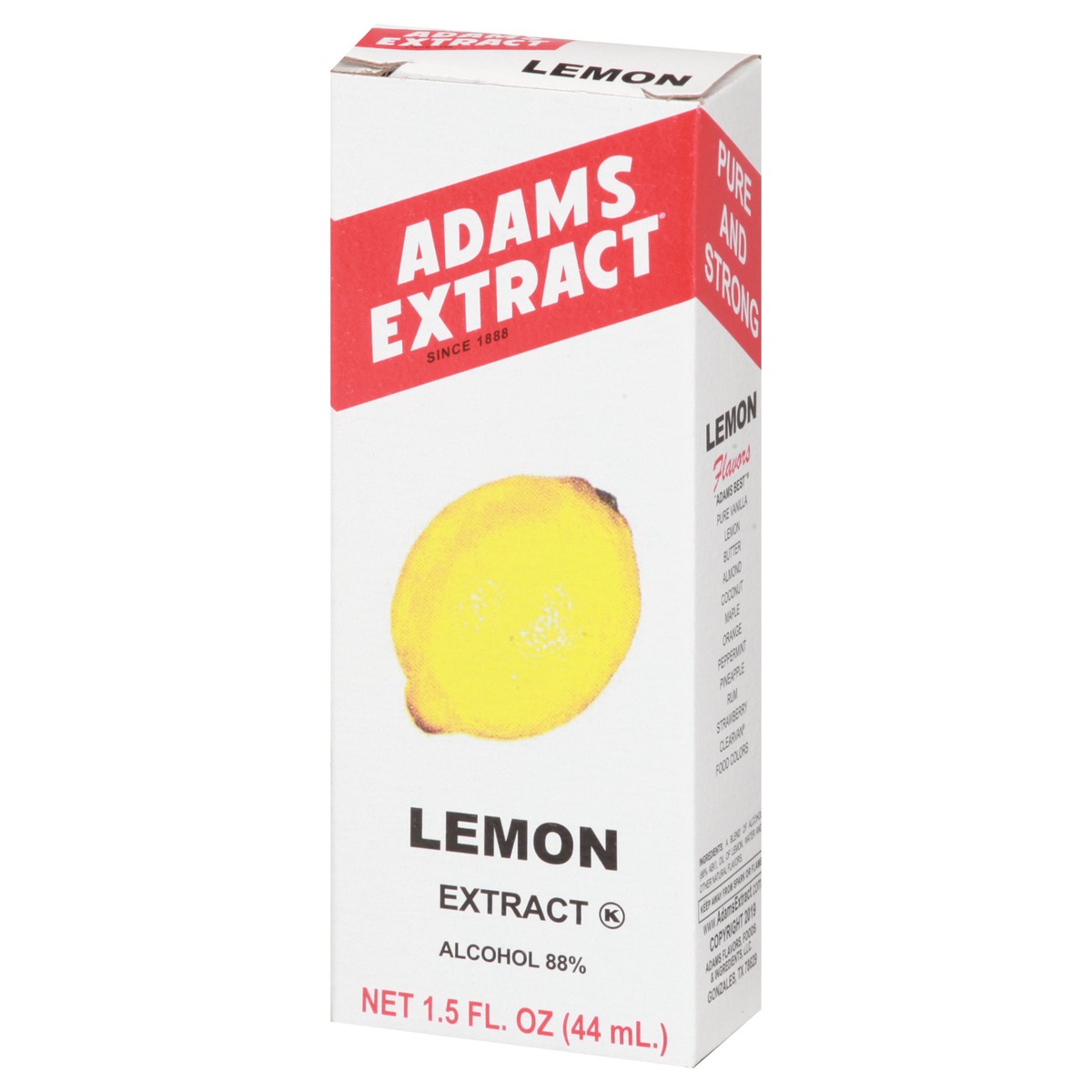 slide 2 of 12, Adams Extract Lemon Extract 1.5 oz, 1.5 oz
