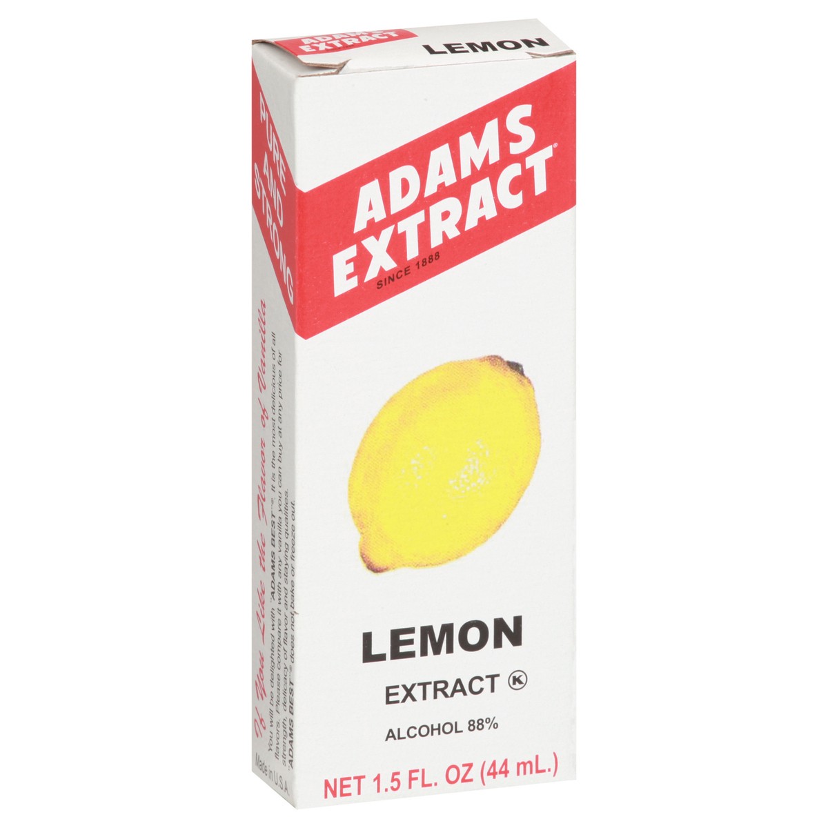 slide 12 of 12, Adams Extract Lemon Extract 1.5 oz, 1.5 oz