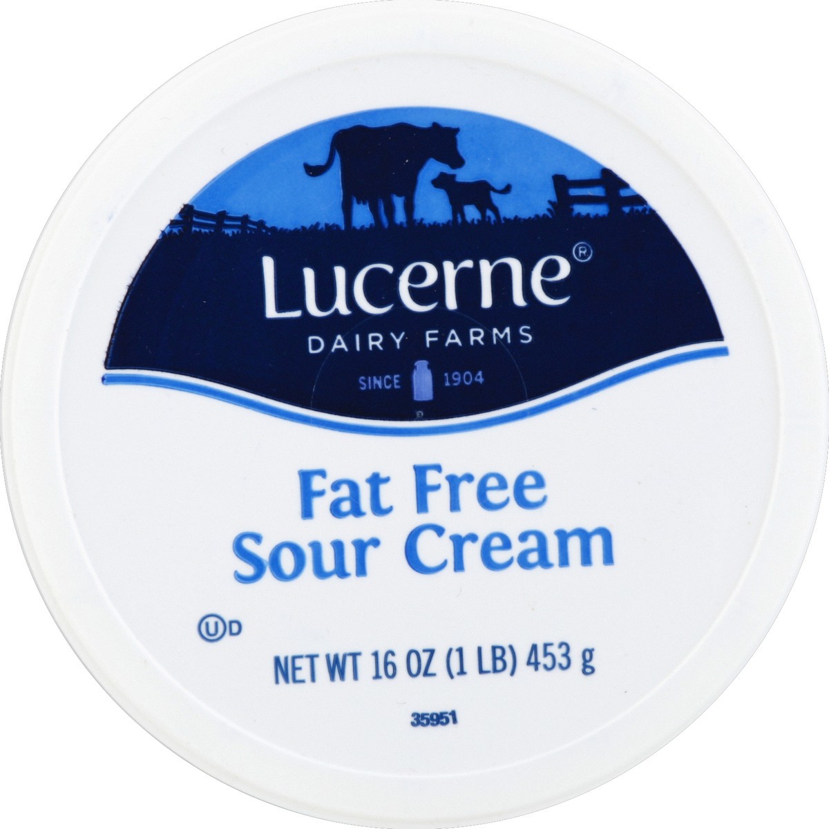 slide 2 of 5, Lucerne Sour Cream Light - 16 Oz, 16 oz