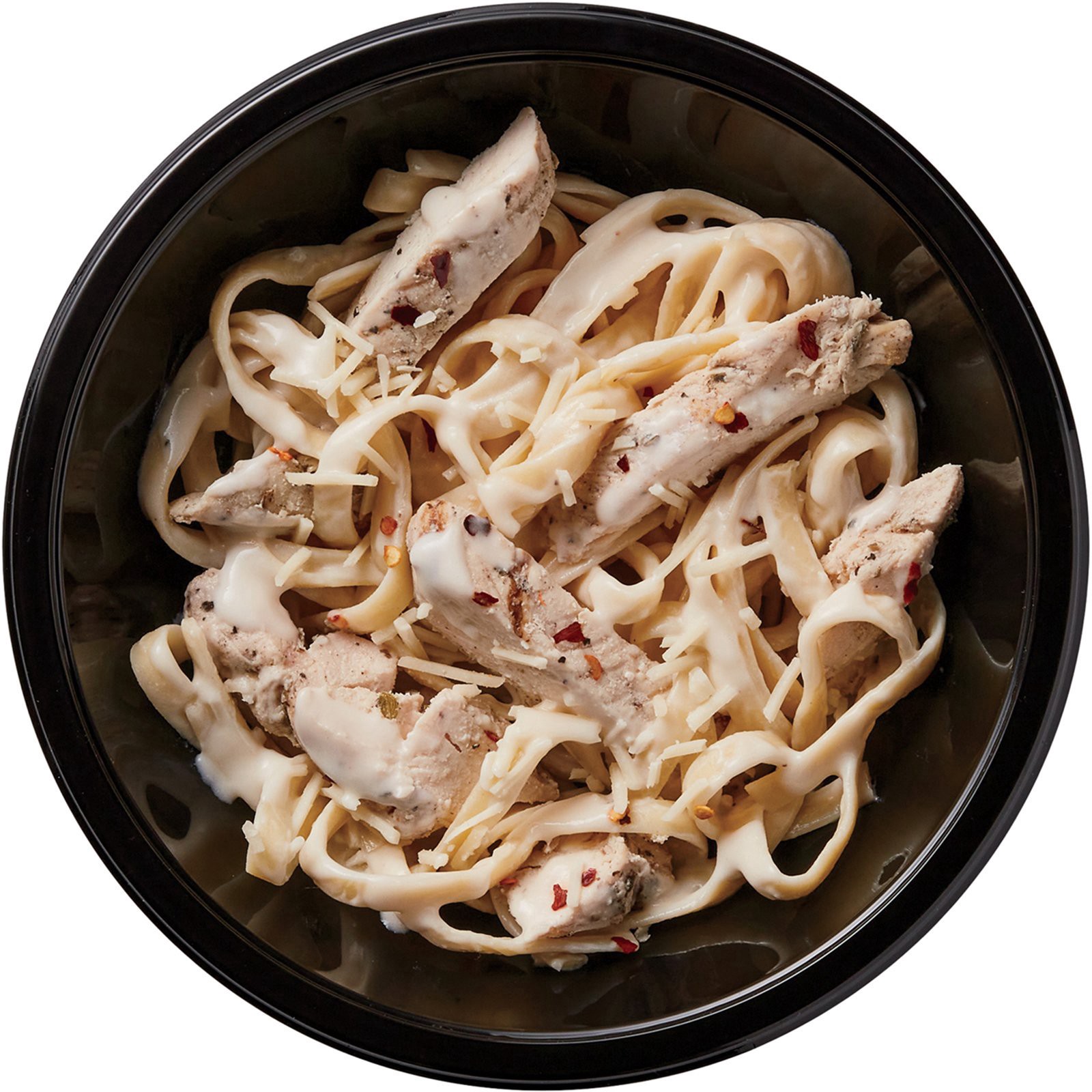 slide 1 of 1, Meal Simple by H-E-B Chicken Fettuccine Alfredo Bowl, 12 oz