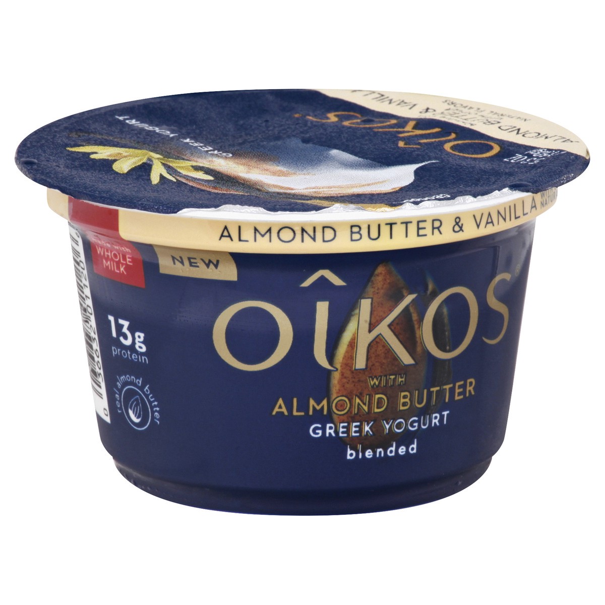 slide 11 of 12, Oikos Blended Greek Almond Butter & Vanilla Yogurt 5.3 oz, 5.3 oz