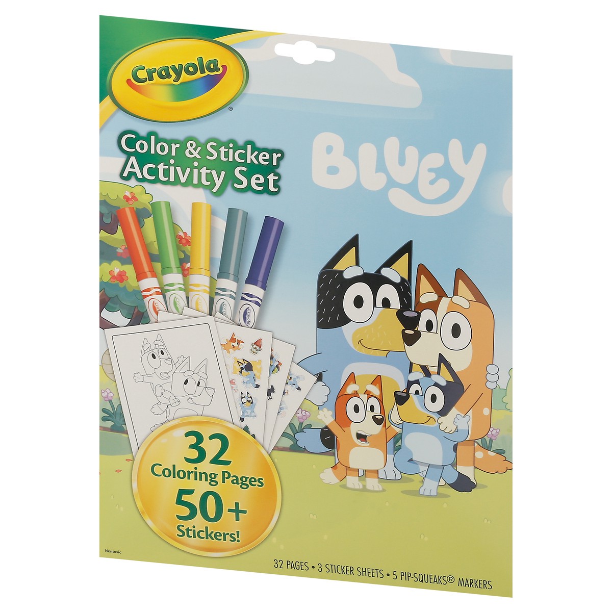 slide 6 of 9, Crayola Bluey Color & Sticker Activity Set 1 ea, 1 ct