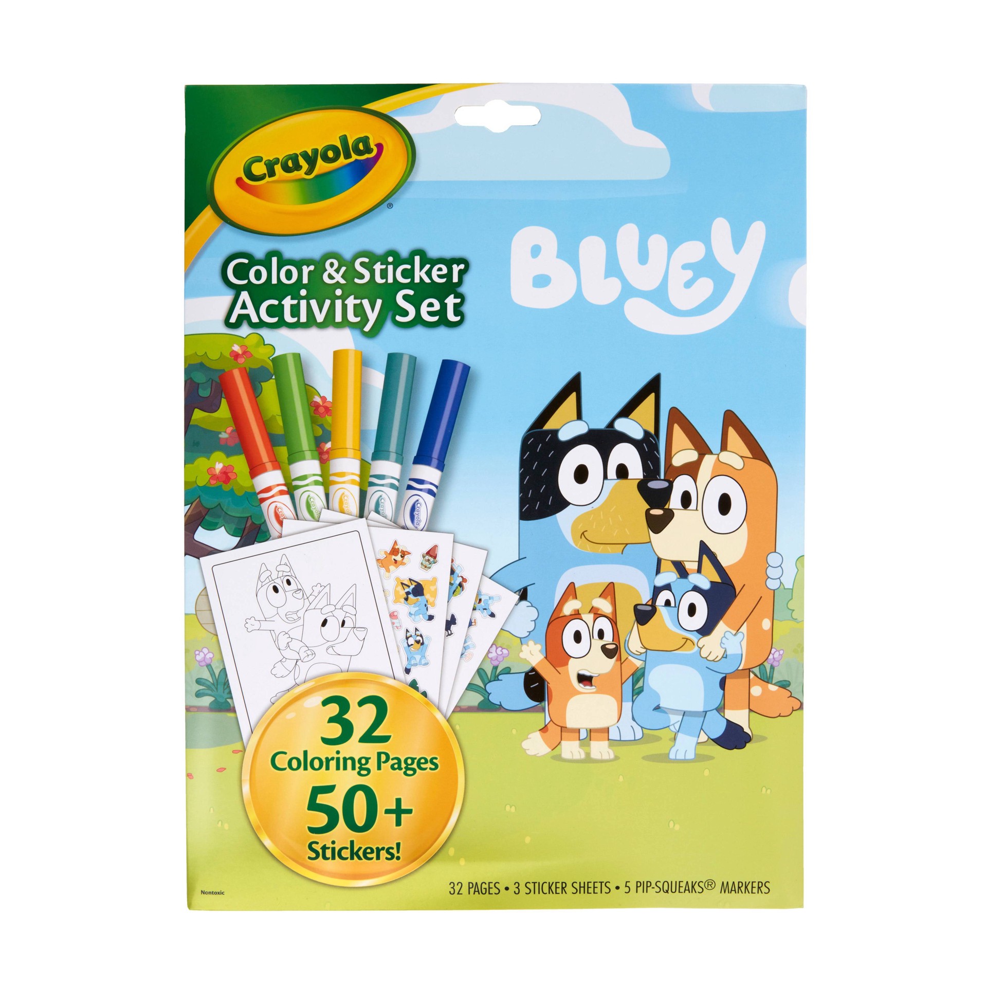 Crayola Color & Sticker Activity Set Bluey 1 ct | Shipt