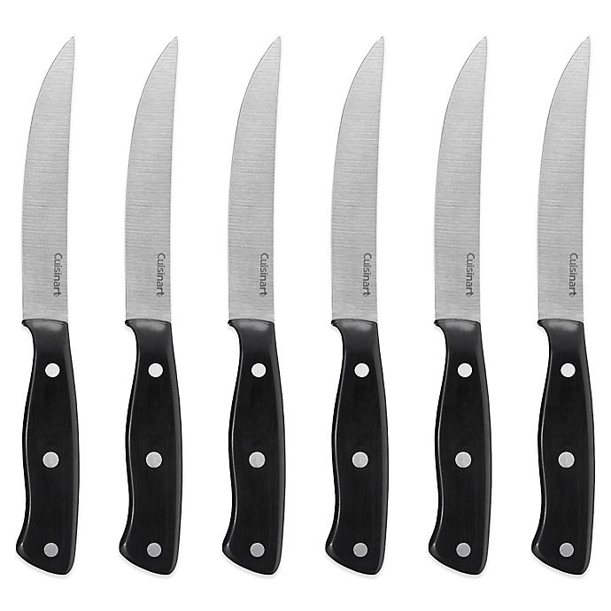 slide 1 of 1, Cuisinart Classic Triple Rivet Steak Knife Set, 6 ct