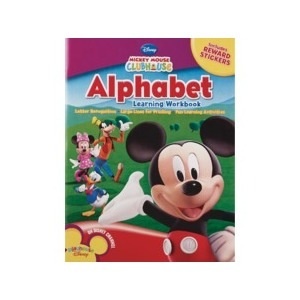 slide 1 of 1, Bendon Publishing Disney Mickey Mouse Clubhouse Alphabet Learning Workbook, 1 ct