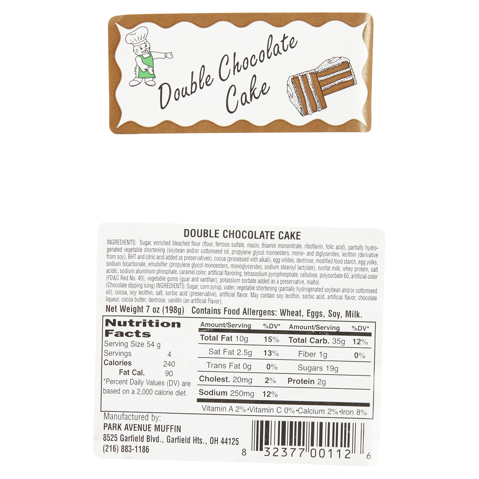 slide 17 of 29, Park Avenue Double Chocolate Cake 7 oz, 7 oz