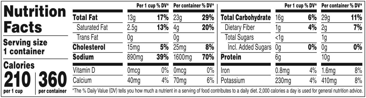 slide 11 of 11, Campbell's Slow Kettle Style New England Clam Chowder, 15.5 oz. Tub, 15.5 oz