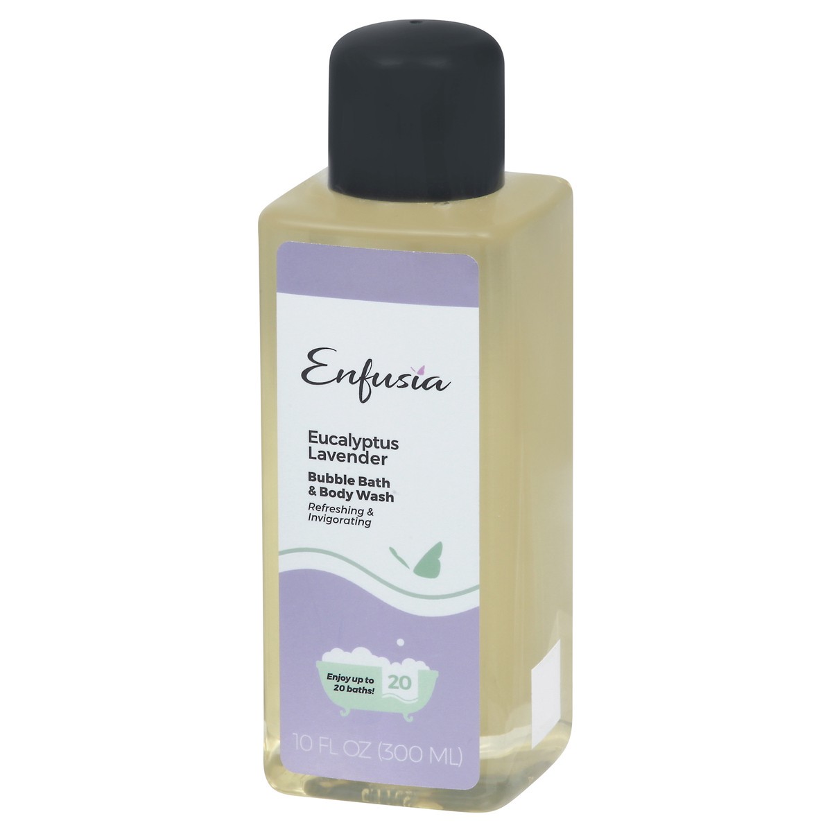 slide 5 of 9, Enfusia Eucalyptus Lavender Bubble Bath & Body Wash 10 fl oz, 10 fl oz