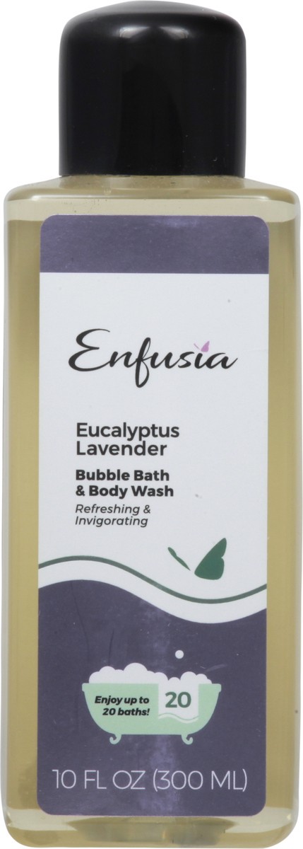 slide 3 of 9, Enfusia Eucalyptus Lavender Bubble Bath & Body Wash 10 fl oz, 10 fl oz