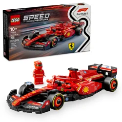 LEGO Speed Champions Ferrari SF-24 F1 Race Car Building Set and Toy Driver 77242