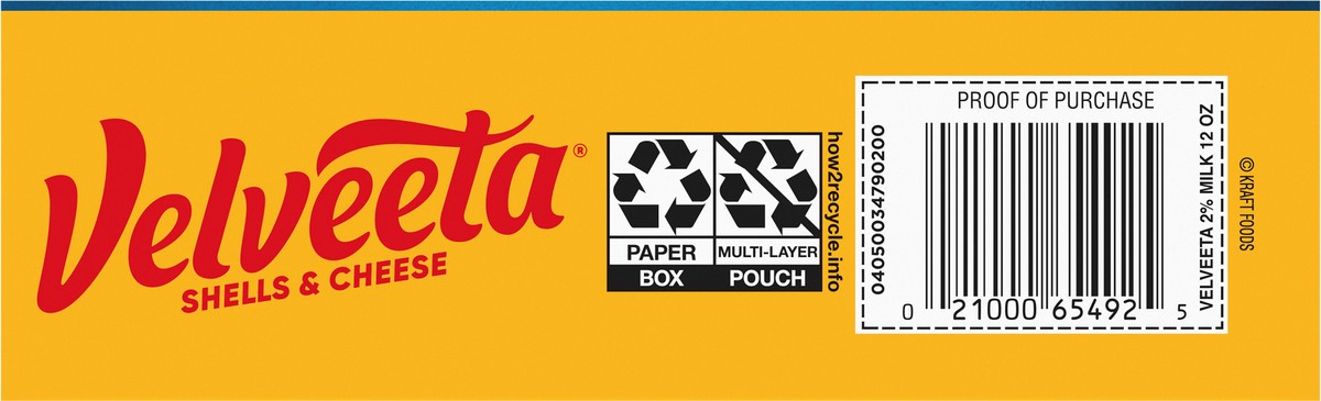 slide 4 of 9, Velveeta Shells & Cheese Mac and Cheese Dinner with 2% Milk - 12oz, 12 oz