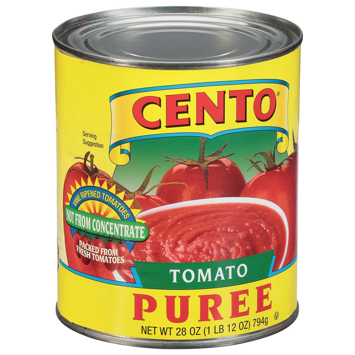 slide 2 of 9, Cento Tomato Puree 28 oz, 28 oz