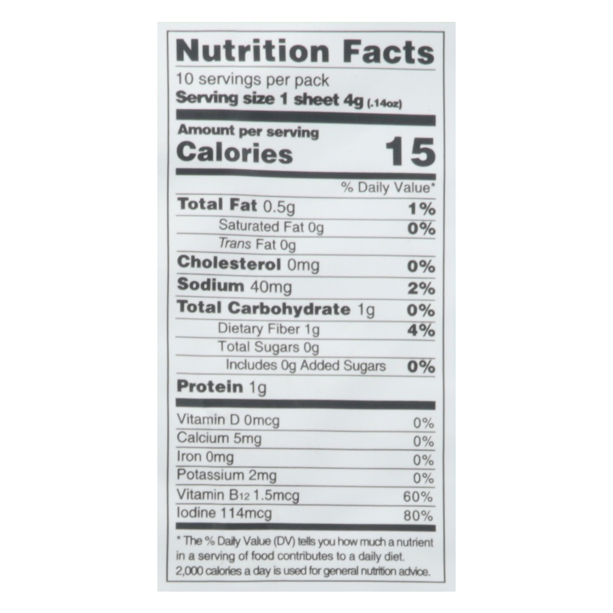 slide 12 of 12, Ocean's Halo Wasabi Style Sushi Nori, 1 oz