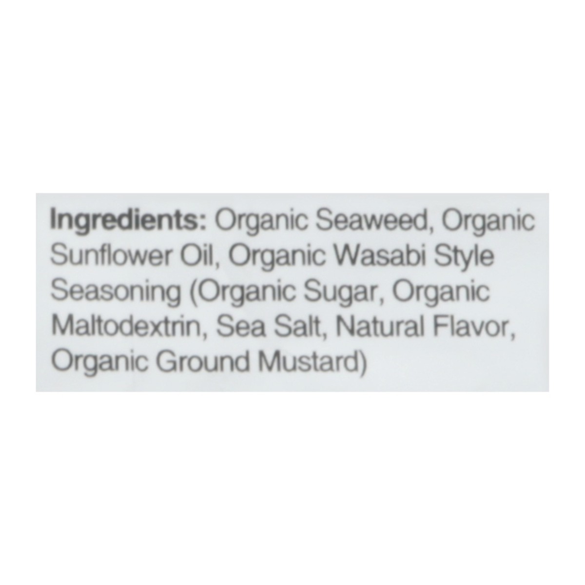 slide 8 of 12, Ocean's Halo Wasabi Style Sushi Nori, 1 oz